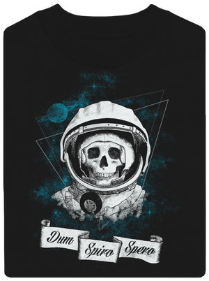 Dum Spiro Spero unisex mikina bez kapucne Black