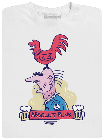Absolut Punk detské tričko White