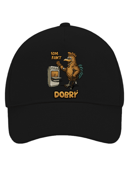 Som dobrý šiltovka baseballka Black