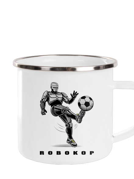 Robokop plecháčik White