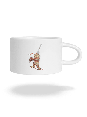 Špagety hrnček makronka White