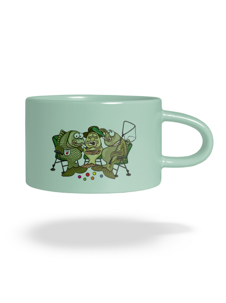 Carp Team hrnček makronka Mint Macaron