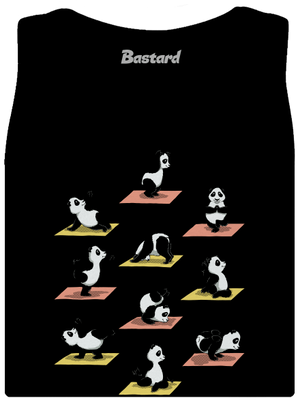 Pandia jóga dámske tielko klasické Black