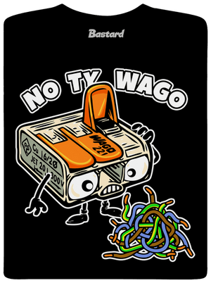 Wago svorka pánske dlhý rukáv Black