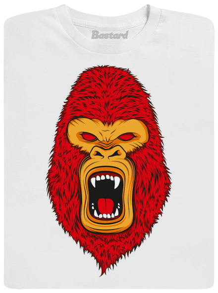 Gorilla face detské tričko White