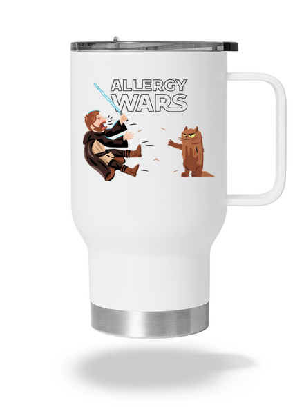 Allergy Wars termohrnček White