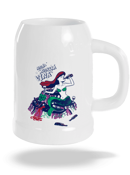 Malá mořská vína polliter White