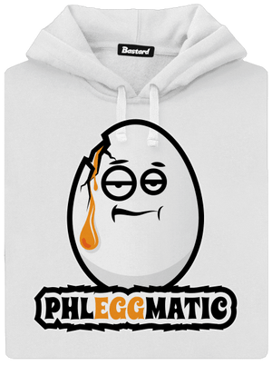 Phleggmatic dámska mikina klokanka White