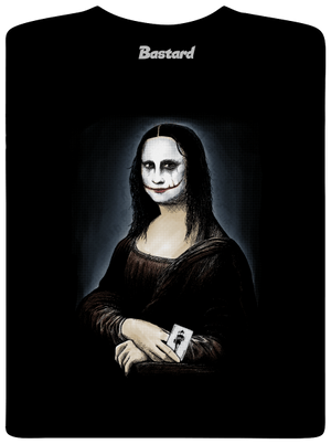 Mona Joker Lisa pánske dlhý rukáv Black