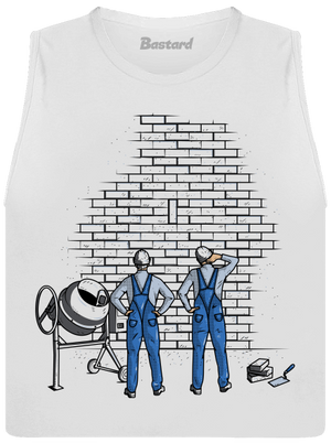 Murári dámske tielko voľné White