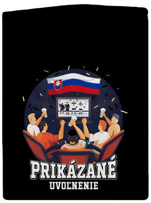 Prikázané uvoľnenie pánska mikina na zips Black