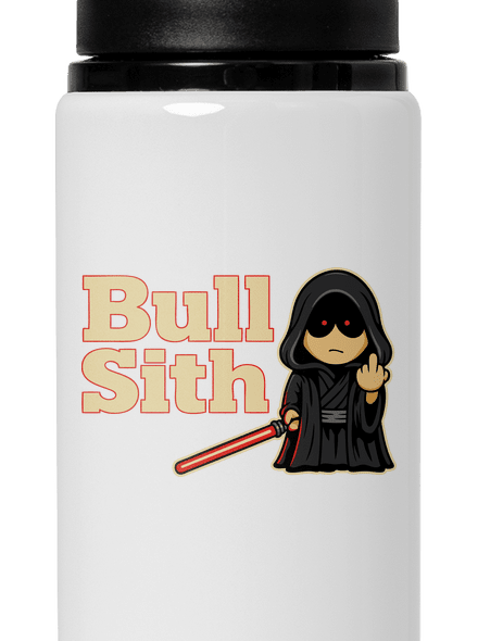 Bull sith flaša na vodu White