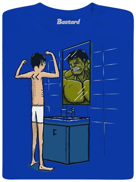 Hulk pánske dlhý rukáv Royal Blue