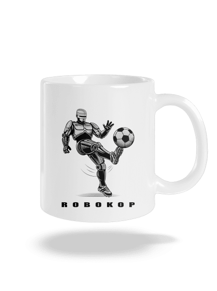 Robokop klasický hrnček White