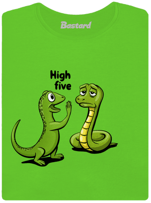 High Five dámske tričko Apple Green