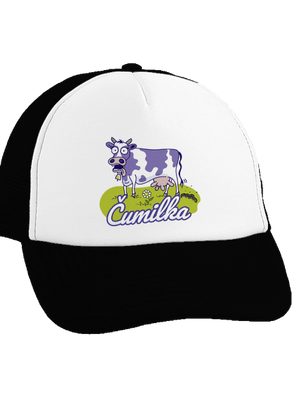 Čumilka šiltovka truckerka Black cap