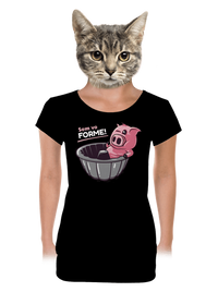 dámske tričko s lemom