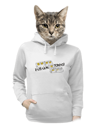 dámska mikina klokanka