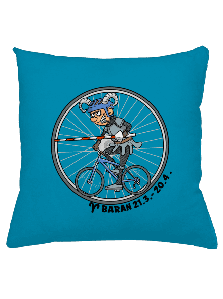 Cyklistický horoskop: Baran vankúš Blue Turquoise