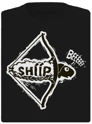 Shííp dámske športové tričko Black