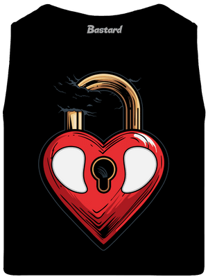 Zámok lásky pánske tielko Black