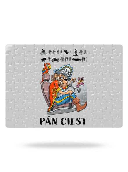 Pán ciest puzzle White