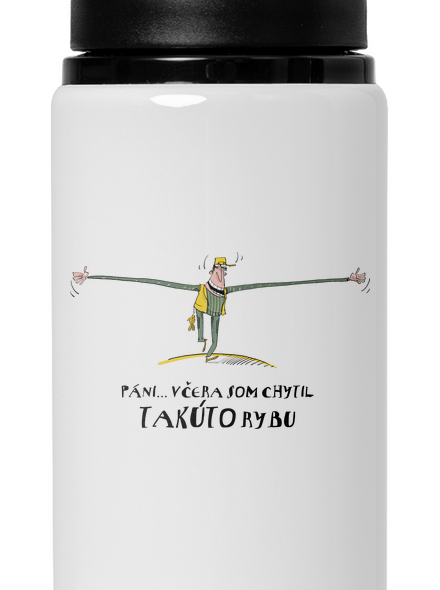 Takúto rybu som chytil flaša na vodu White