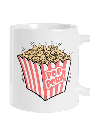 Popporn klasický hrnček White