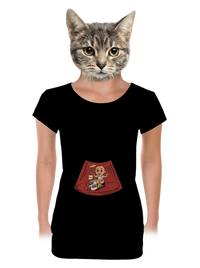 dámske tričko s lemom