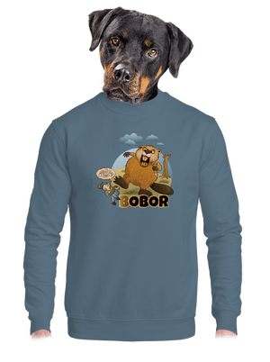 unisex mikina bez kapucne