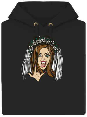 Rozlúčka so slobodou unisex mikina premium Dark Black