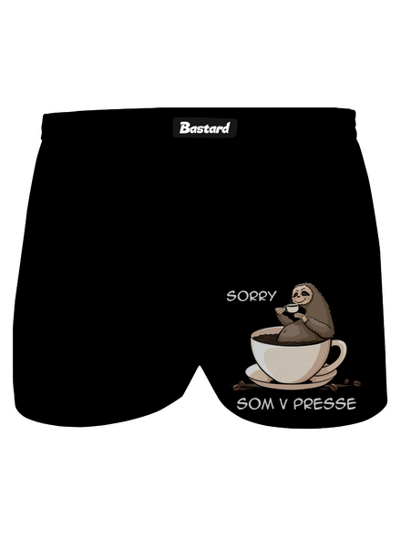 V presse pánske trenky Black