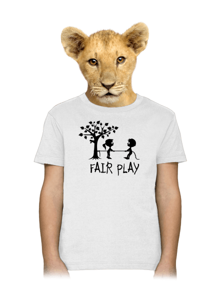 Fair play detské tričko White