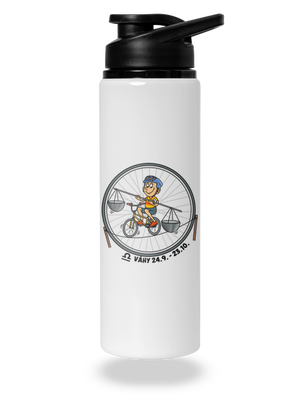 Cyklistický horoskop: Váhy flaša na vodu White