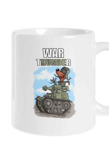 War Hunde klasický hrnček White