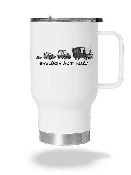 Evolúcia áut muža termohrnček White