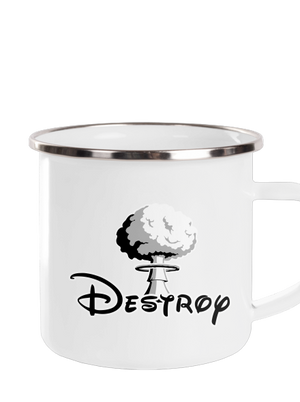 Destroy plecháčik White