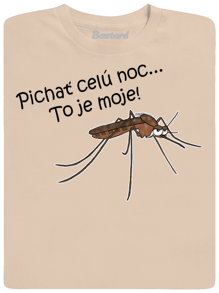 Komár s výdržou pánske tričko Sand