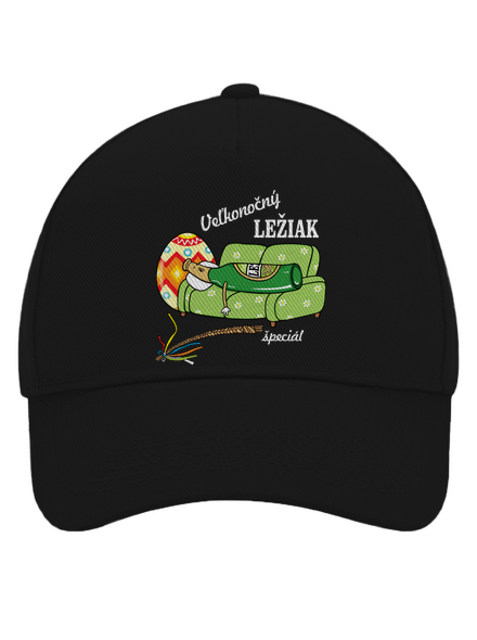 Veľkonočný ležiak šiltovka baseballka Black