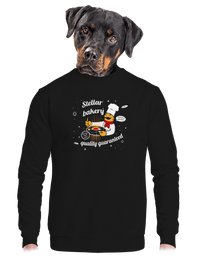 unisex mikina bez kapucne