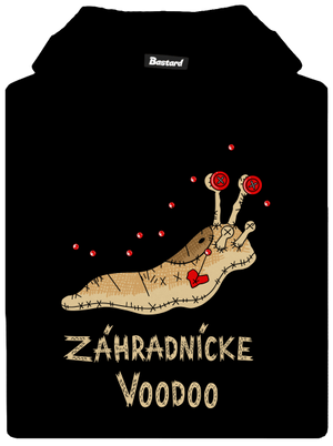 Záhradnícke voodoo detská mikina klokanka Black