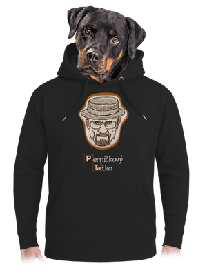 Perníčkový tatko a Perníček unisex mikina premium Dark Black