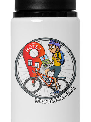 Cyklistický horoskop: Panna flaša na vodu White