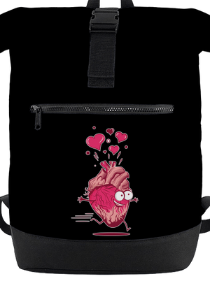 Zamilované srdiečka batoh Black