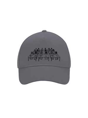 Cimrman: Debil, blbeček šiltovka baseballka Graphite grey