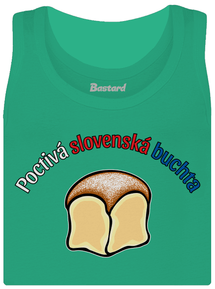 Poctivá buchta a klobása dámske tielko klasické Mint Mal