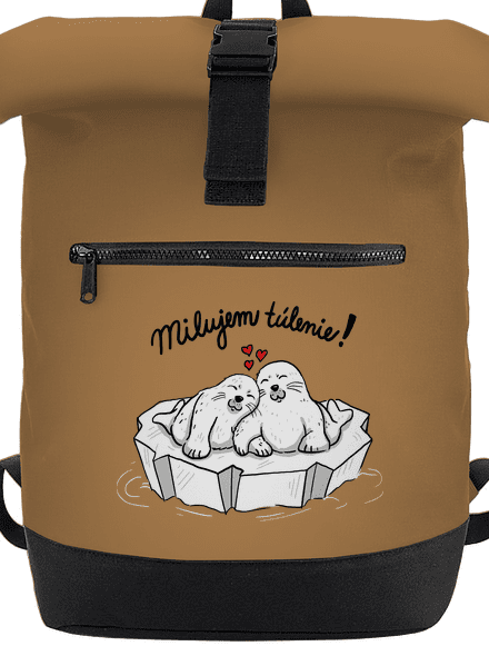 Milujem túlenie batoh Caramel