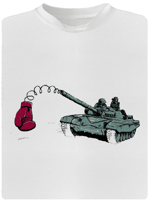 Tank detské športové tričko White