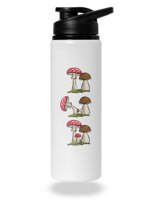 Z hubárskej kroniky flaša na vodu White