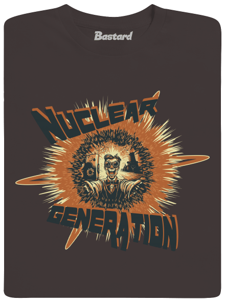 Nuclear generation 2 pánske dlhý rukáv Bear Brown